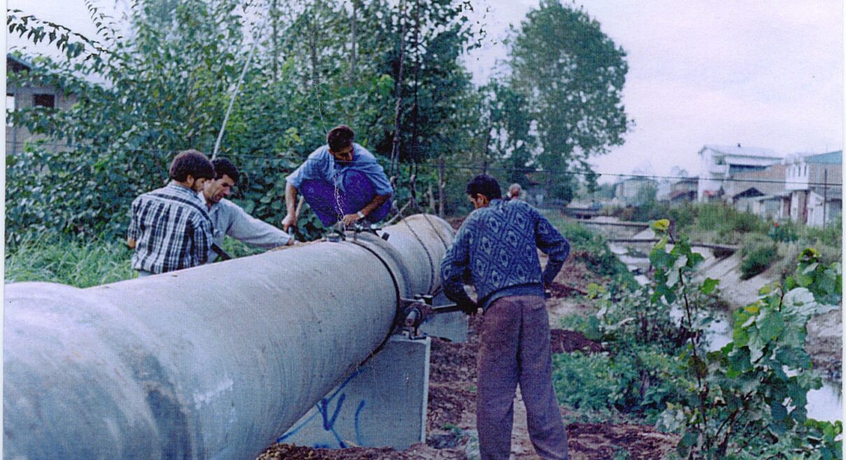 پروژه آبرسانی به روستاهای شرق گیلان